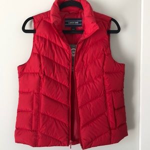 Down puffer vest